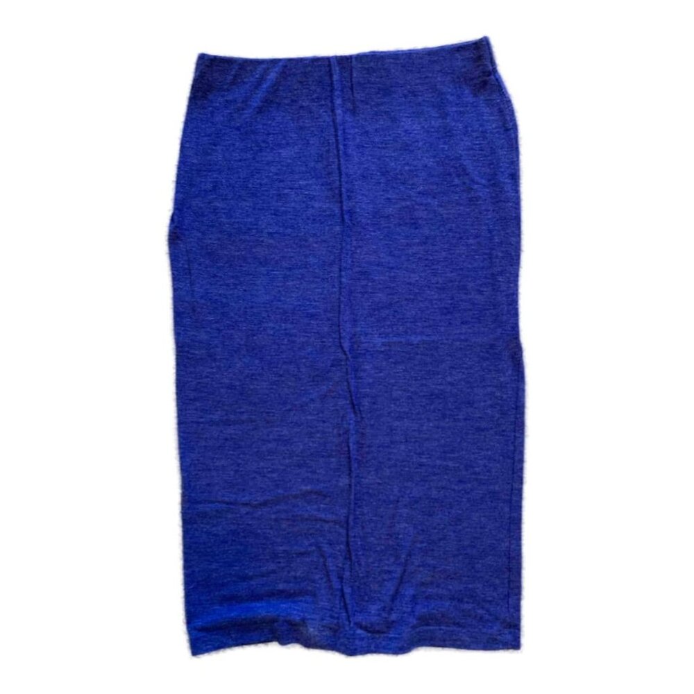 Forever 21 Midi Pencil Skirt - Blue - S
